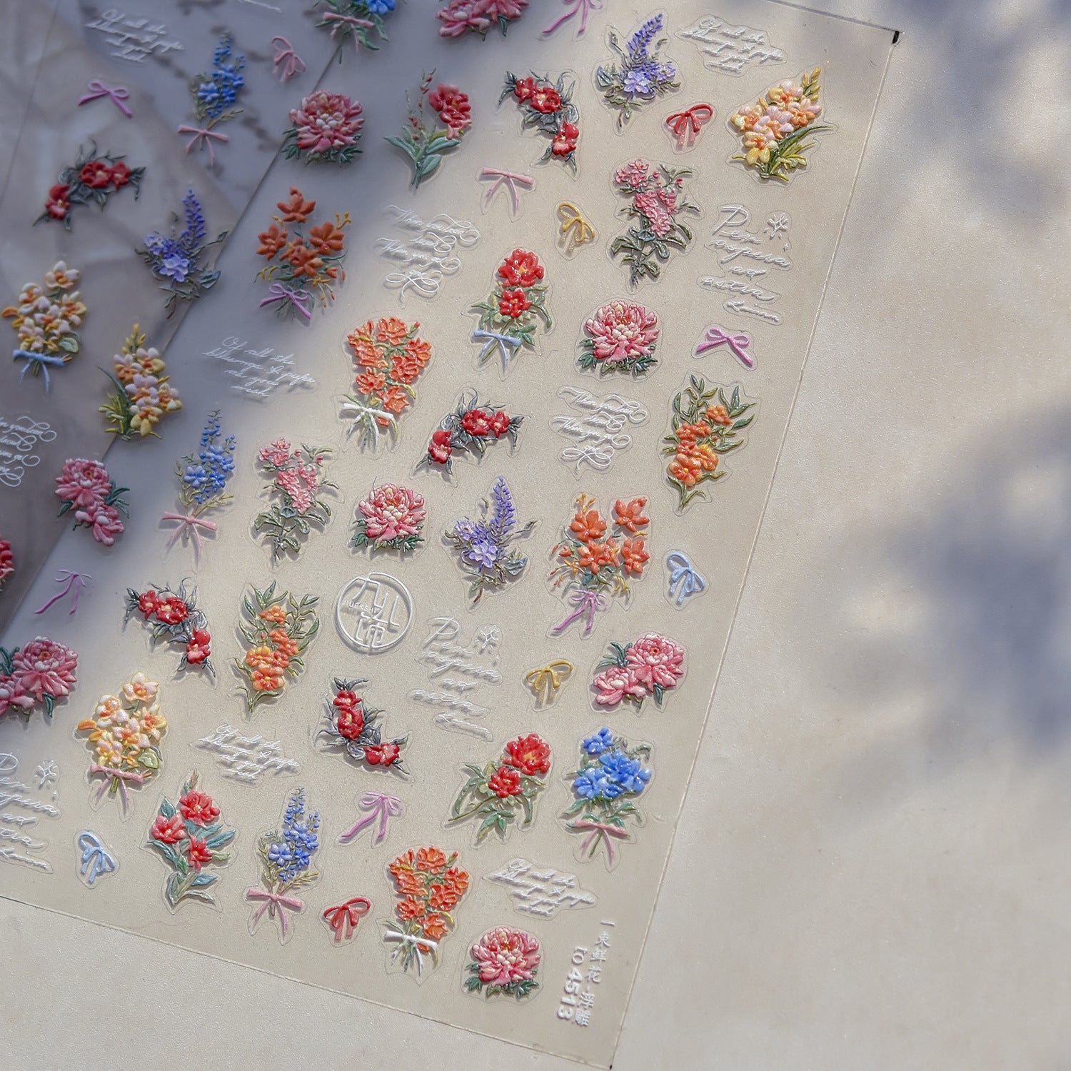 Pastel Wildflower Meadow – Fresh Romantic Nail Art Set