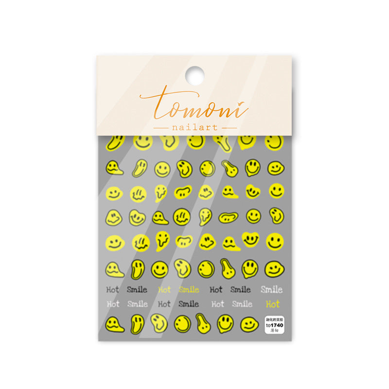 Cosmic Love Doodle – Cute Valentine's Nail Art Set