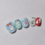 365nails: "축제 크리스마스 오너먼트" – 네일 아트 스티커