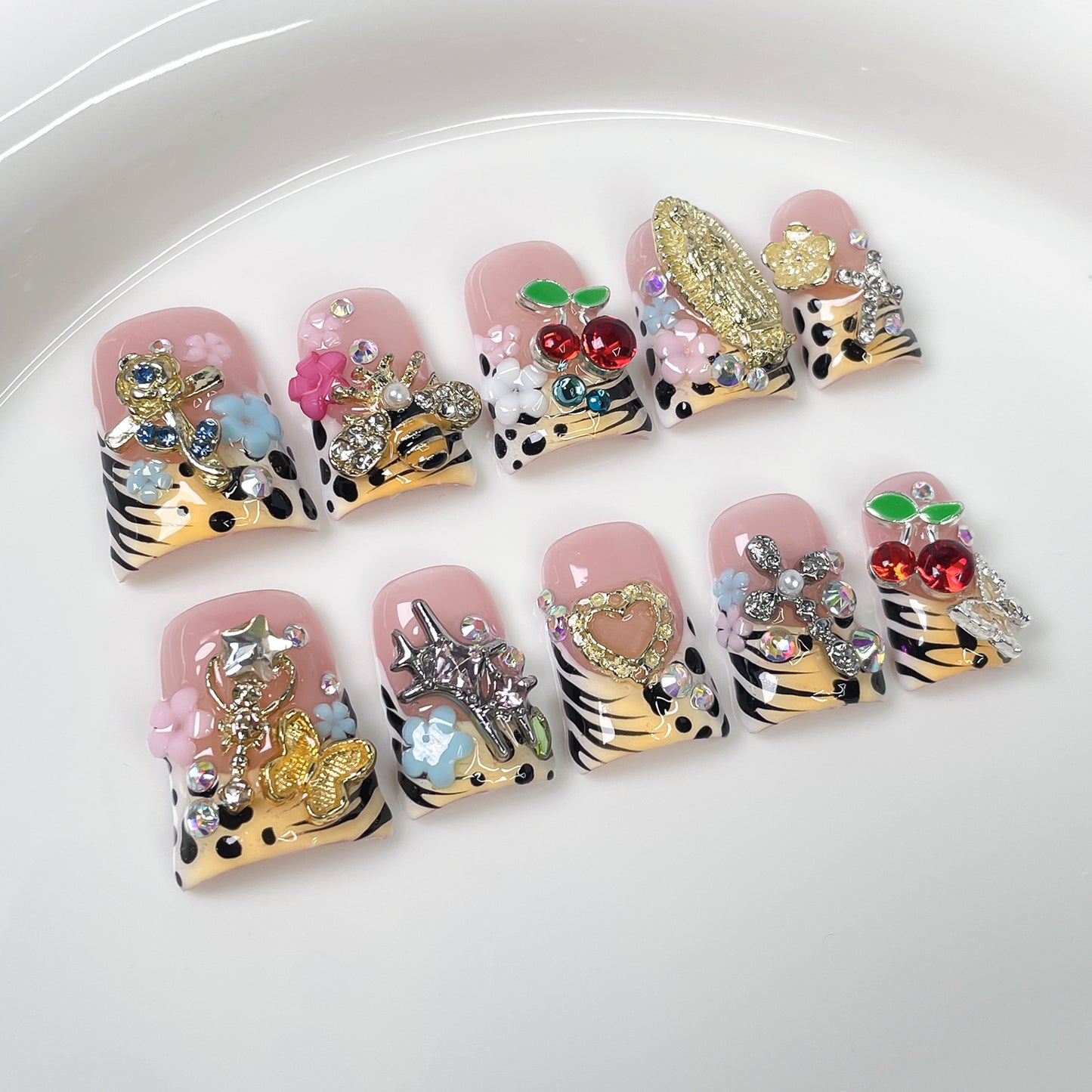 Wild Charm Series Press-On Nails