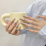 Red para uñas hecha a mano (2025), polvo de luz lunar rojo degradado, superbrillante, con recubrimiento de cristal, adhesivo de fototerapia superflash para uñas | 365nails