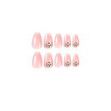 Almohadillas para uñas de color rosa con cambio gradual, almohadillas para uñas al por mayor, almohadillas para uñas terminadas, uñas avanzadas extraíbles | 365nails