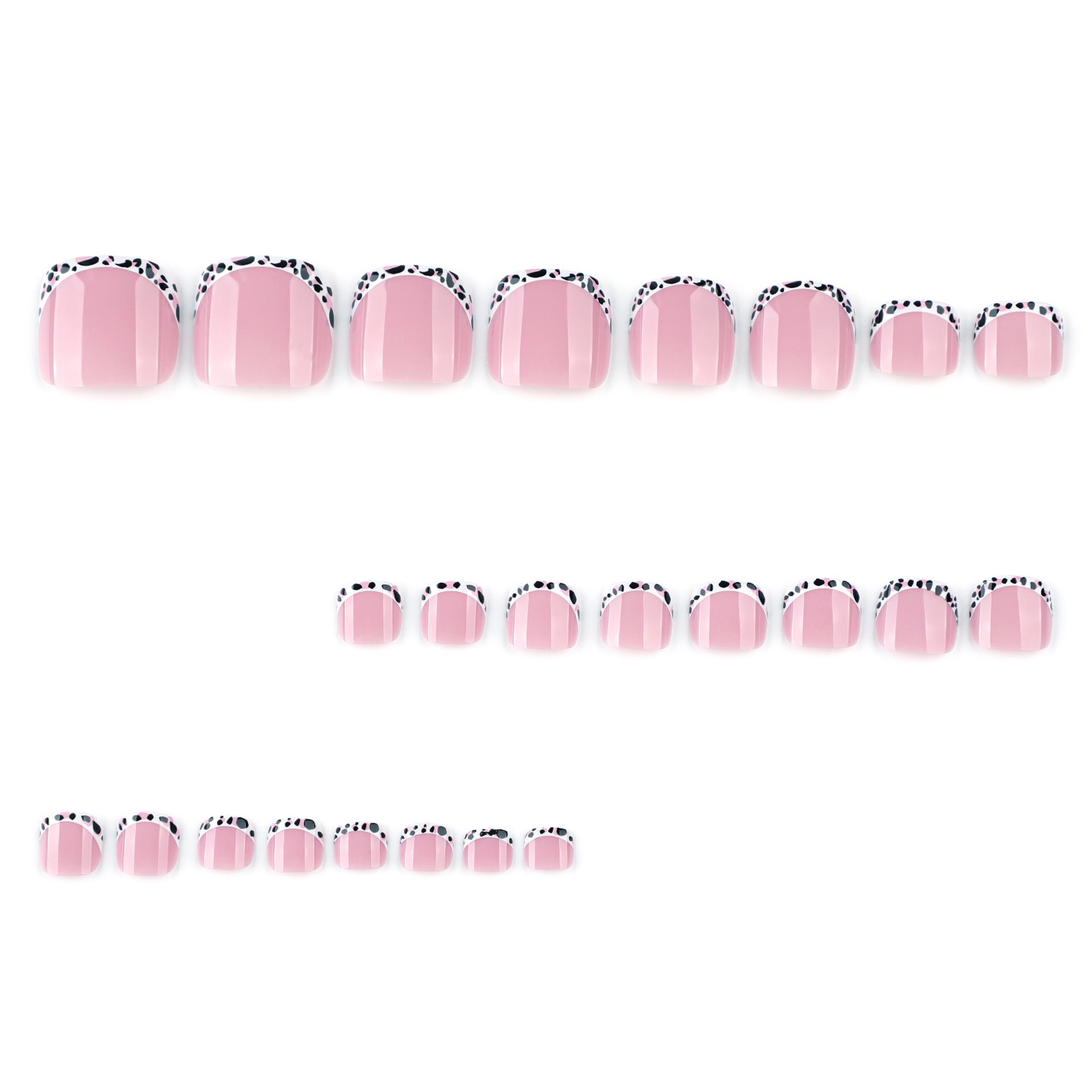 pour les pieds portables, et des ongles de pieds en imprimé léopard français en gros｜365nails
