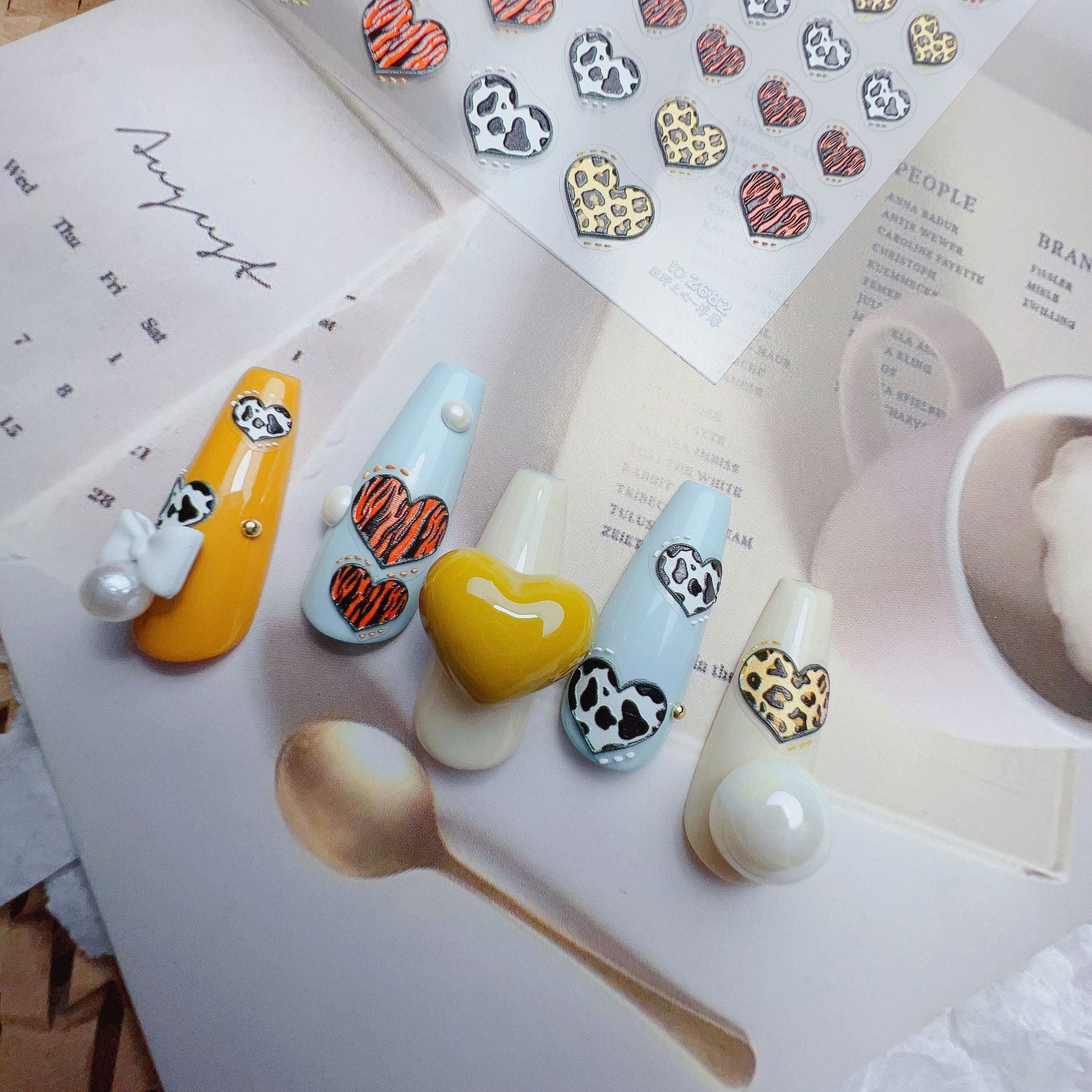 365nails: "Chinese Traditional Pattern" – nail art stickers