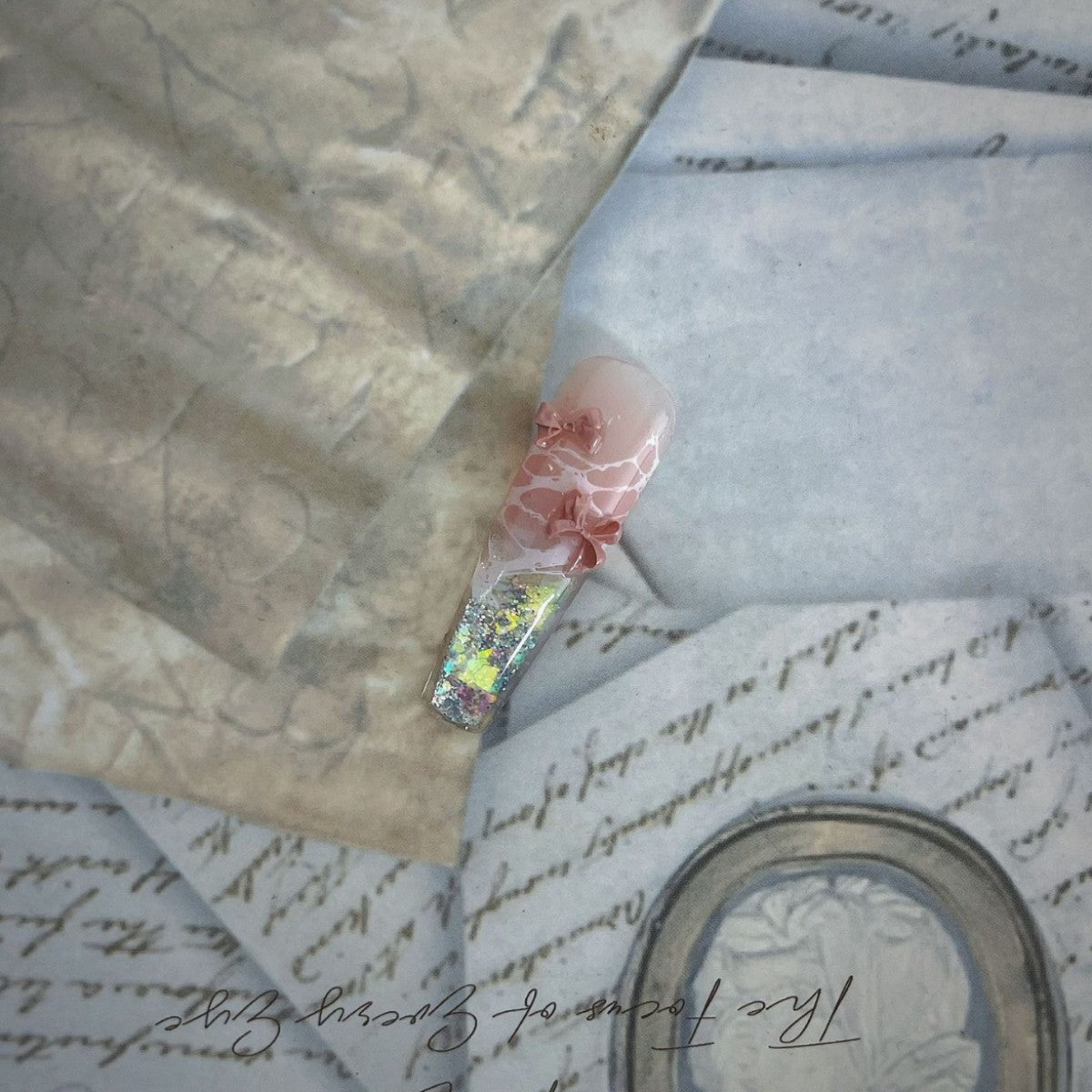 The Art Edit · Peach Cloud Whispers