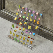 365nails: 피카츄 포켓몬 귀여운 캐릭터 네일 스티커