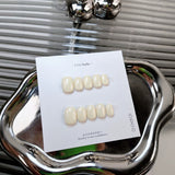 The Essential Solids | Short Round Cute | Handmade Press-on Nails