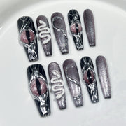 Midnight Venom Series Press-On Nails