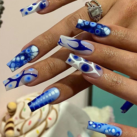 French nail piece, special nail art for wearing nail,  ballet nail piece, fake nail nail sticker nail art piece｜365nails