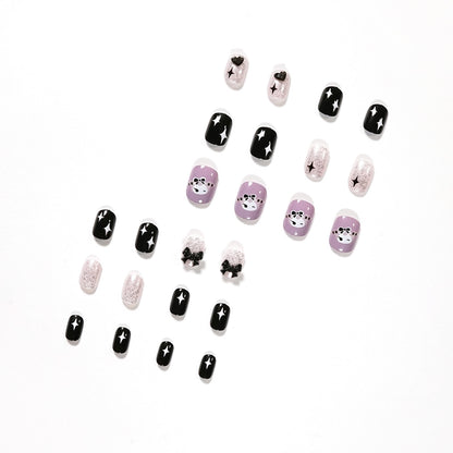 Croxingmang sweet sister Press ons finished , fake nail  , nail  removable nail piece factory sales｜365nails