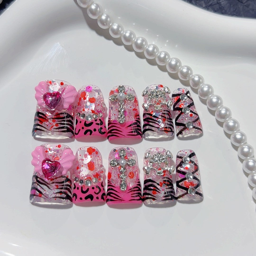 Pink Punk Rebel" – Y2K Gothic Collection