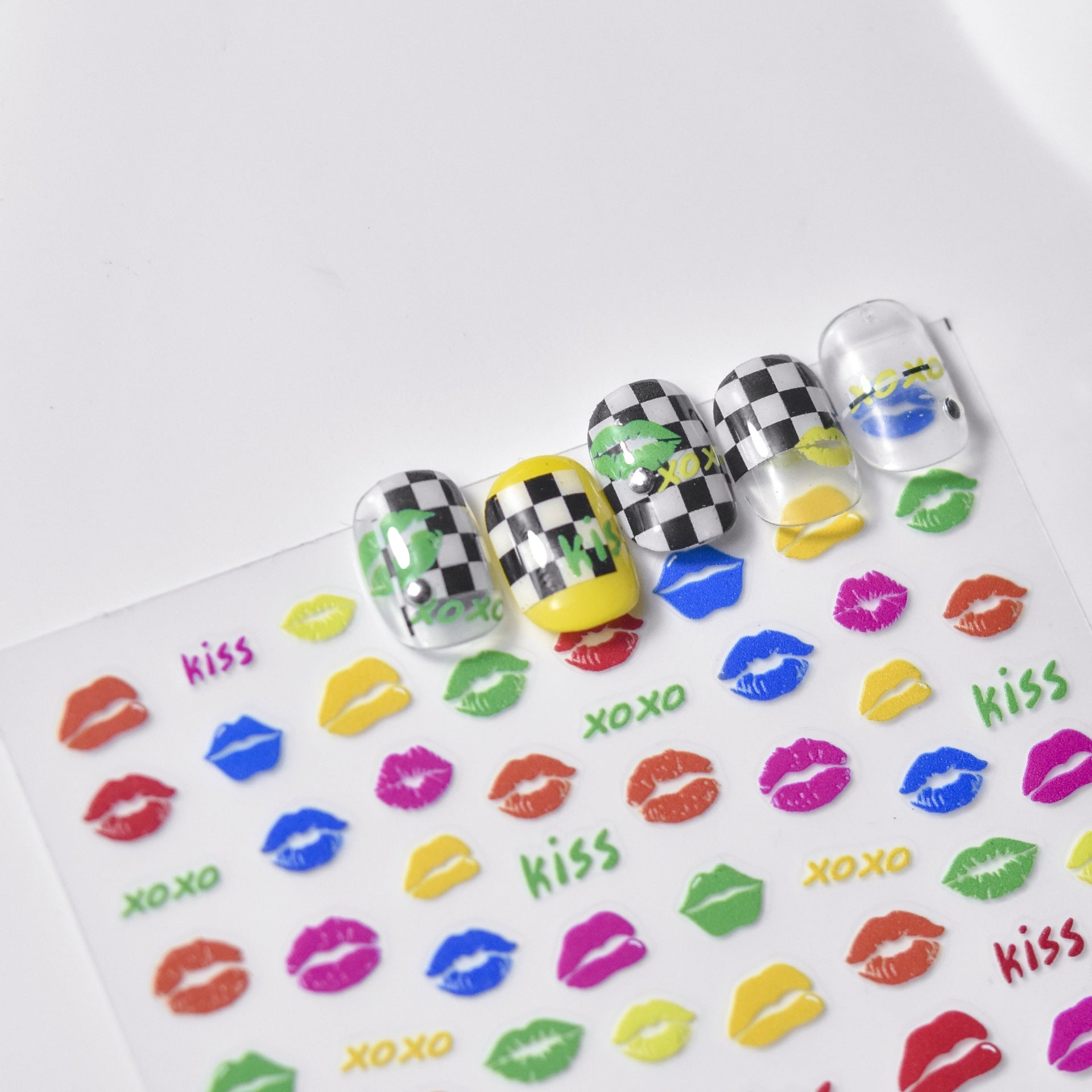 365nails: "Cute Pastel Animal Mix" – nail art stickers