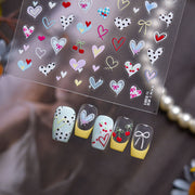 Pastel Starry Sky – Cute Nail Art Accent Set