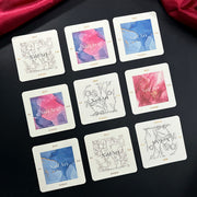 穿戴甲說明卡 75MM 高品質 Mijian 卡 (MOQ:50 pieces)