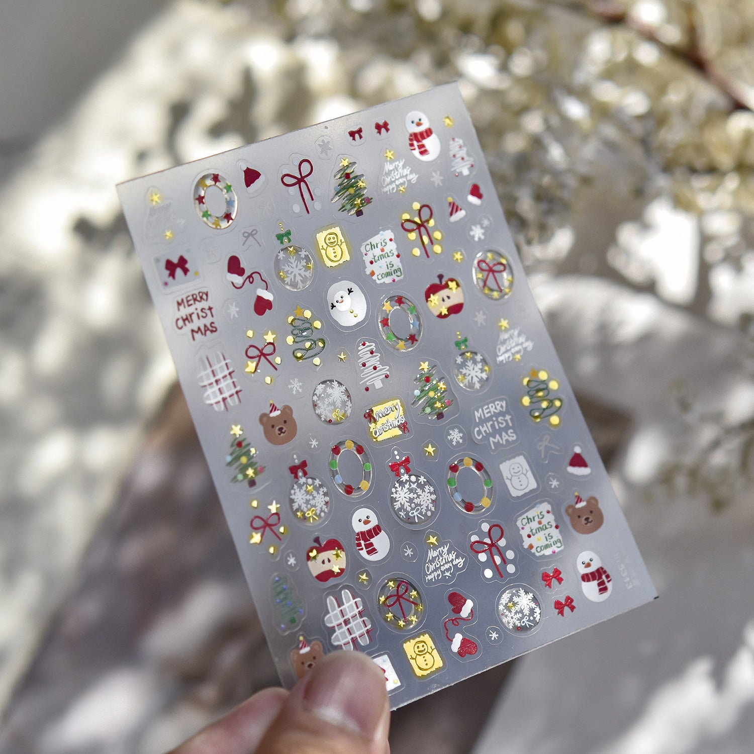 365nails: "Christmas Gingerbread" – Nail Art Stickers