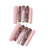 Rainbow Crystal Texture Press On Nails