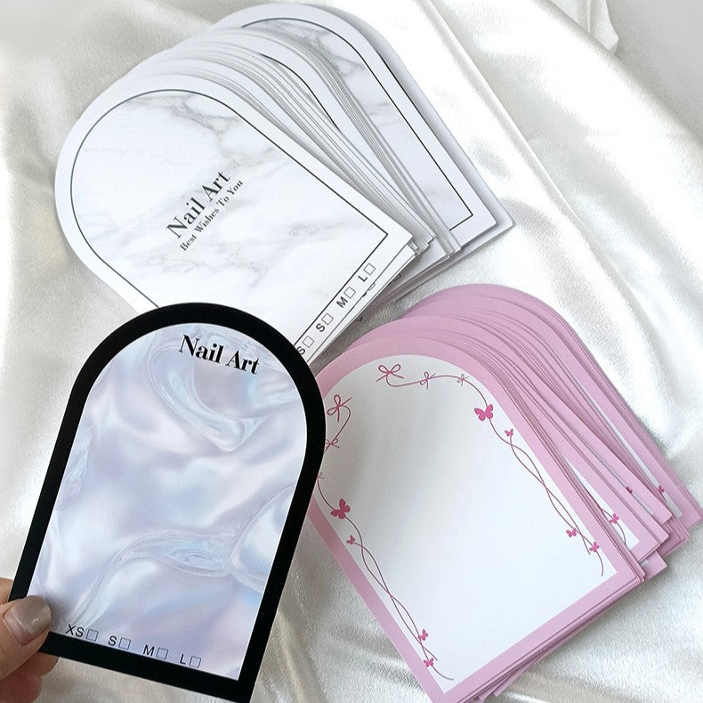Arch‑Shaped Nail Art Display Cards for Press‑On Nails