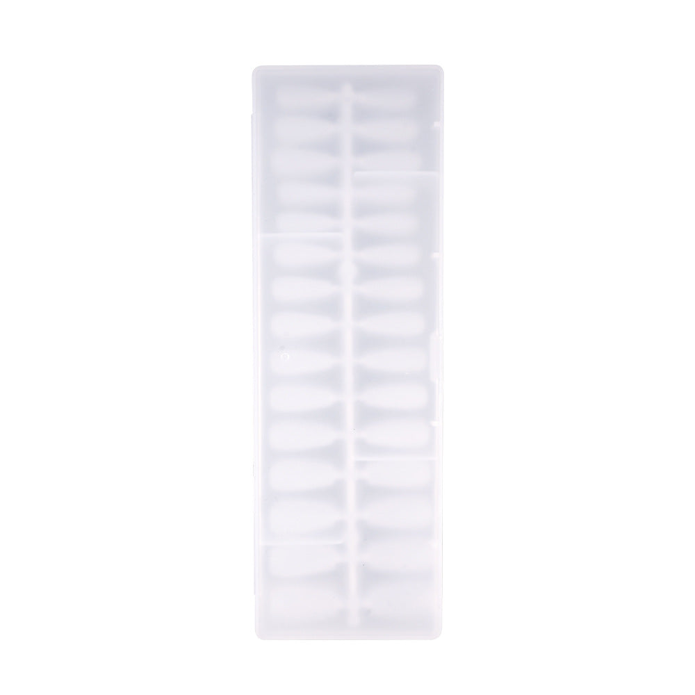 Nail Tips press on nails pads, matte 240 pieces, full stickers, transparent oval trapezoidal non-marking, no-grinding patches, nail pads