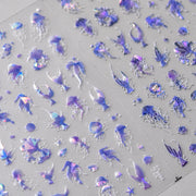 365nails: "Mermaid Tail Iridescent Seashell" – nail art stickers