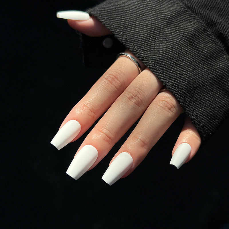 Wearing Nail Scrub Solid Color Collection Nail Patch Wearing Nail Patch Wholesale Wearing Nail Art Advanced Nail Patch Wholesale｜365nails