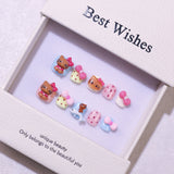 Children's special cute cartoon nail art 3-12 years old girls and children nail art film