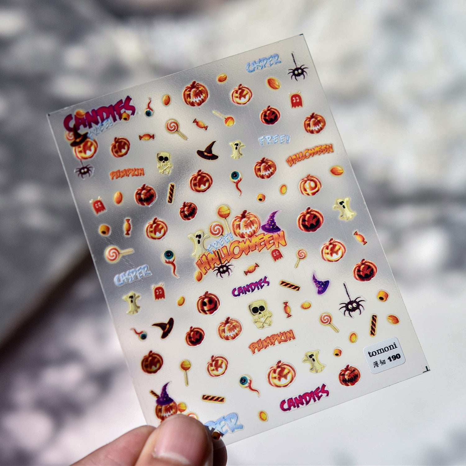 Cozy Knitwear: "Winter Warmth" – 5D Embossed Nail Sticker