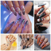 萬聖節系列 長款成品穿戴甲 假甲 甲貼｜365nails