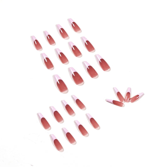 Nail Patch Powder French False nail  Art Finished Nail Patch Removable Nail Patch｜365nails
