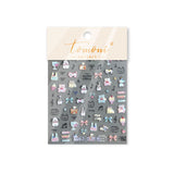 Cute Teddy & Puppy Nail Stickers – Kawaii Collection