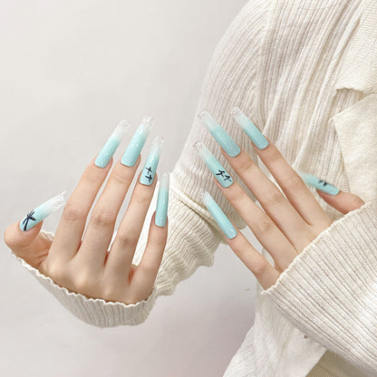 Pure handmade press on nails   nail art fake nails beauty | 365nails