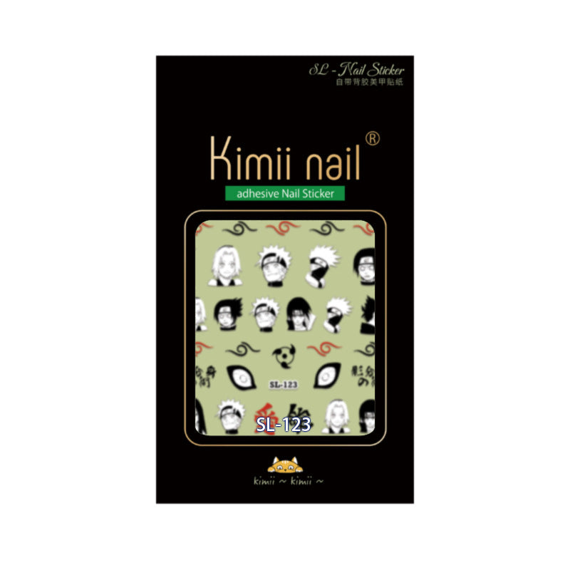 365nails: "Disenchantment Cartoon Character" – nail art stickers