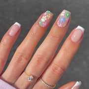 法式美甲貼 批發 簡約多色花卉指甲貼 可拆卸穿戴甲 客製化｜365nails
