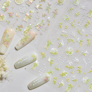 365nails: "Osmanthus & Swallow" – Nail Art Stickers