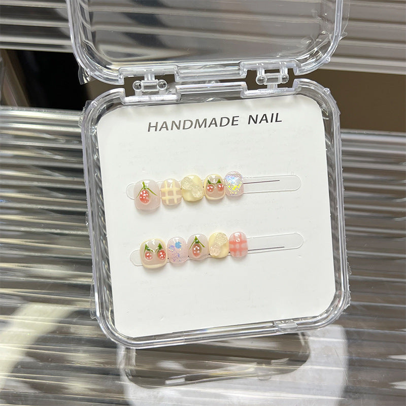 Sweet Cartoon Candy Kids Press On Nails Assorted Set