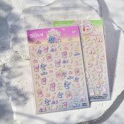 365nails : « Disney Stitch et Angel Sakura » – Stickers de nail art