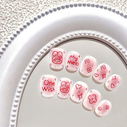 Short Cute kids nails｜365nails