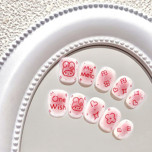 Short Cute kids nails｜365nails