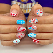 365nails: "Independence Firework"