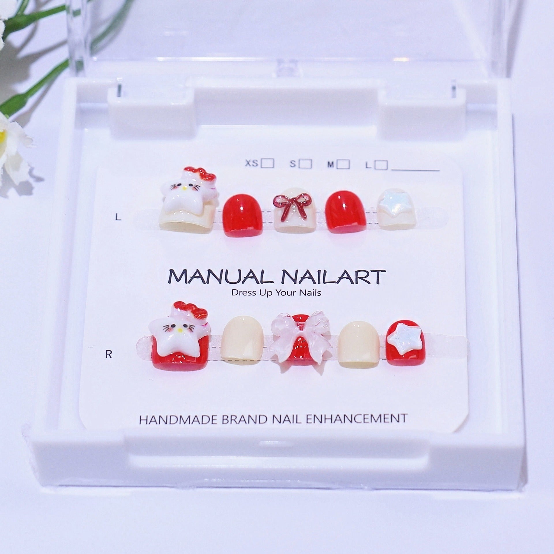 Children's special cute cartoon nail art 3-12 years old girls and children nail art film