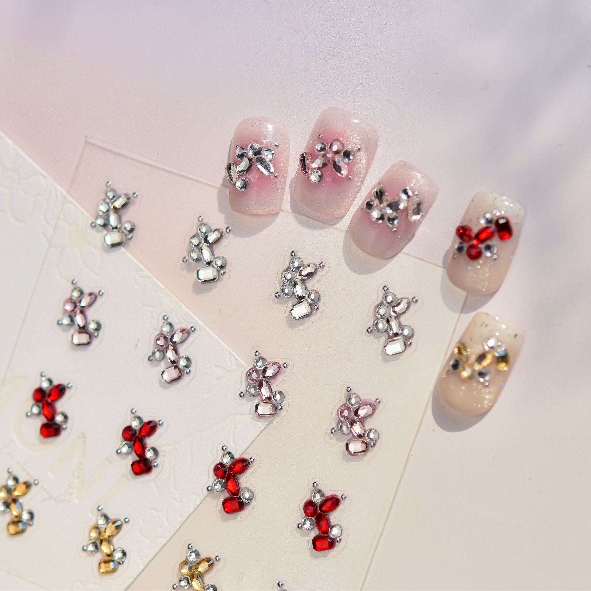 365nails: "Crystal Butterfly Charm" – nail art stickers