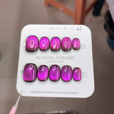 Galaxy Velvet: Magnetic Cat Eye Collection