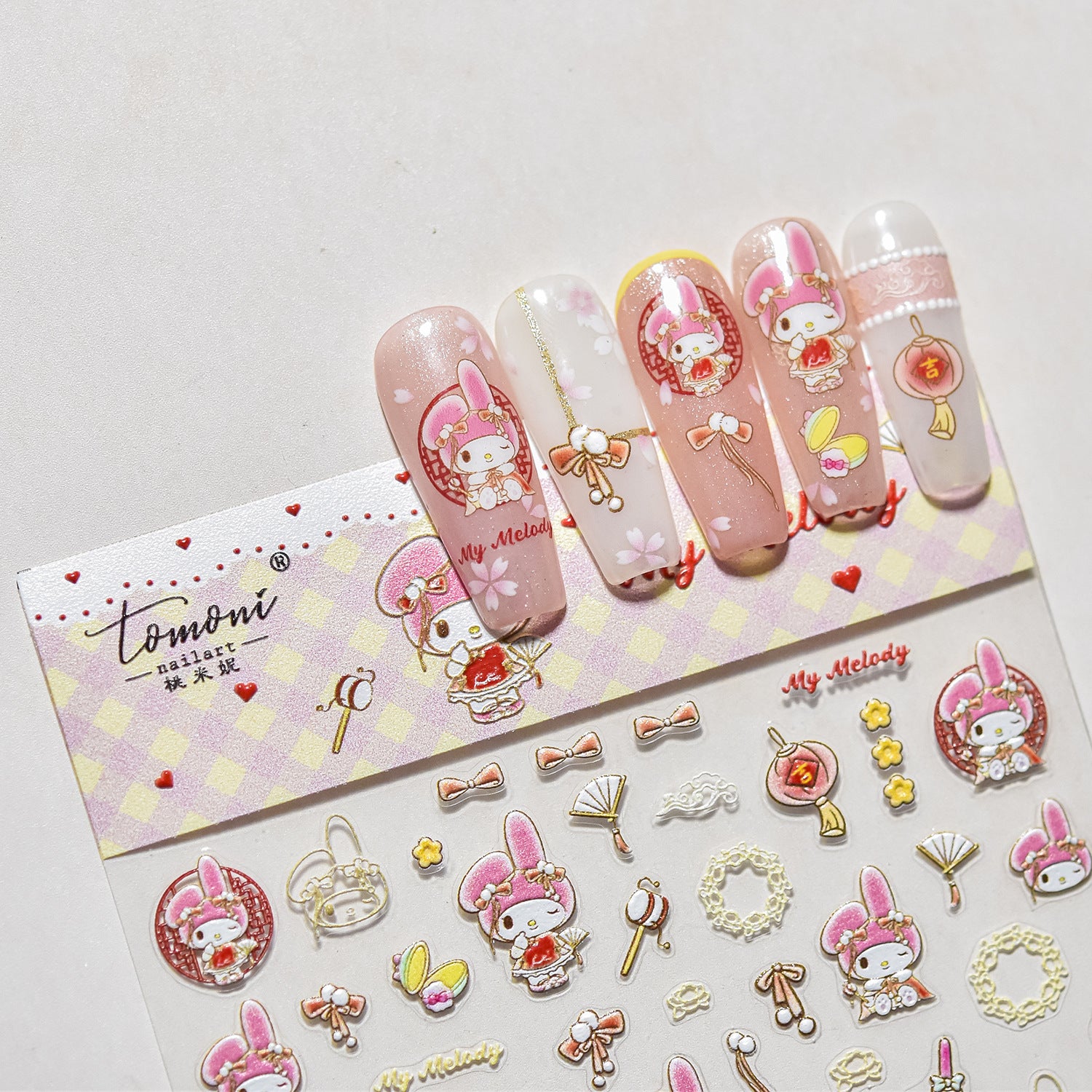 365nails : « Kuromi style japonais » – Autocollants pour ongles