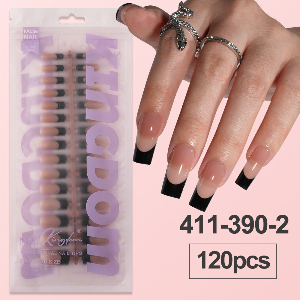 Nail Tips French prefabricated nail pads, whole bags, new non-marking removable fake nail patches, French press on nails