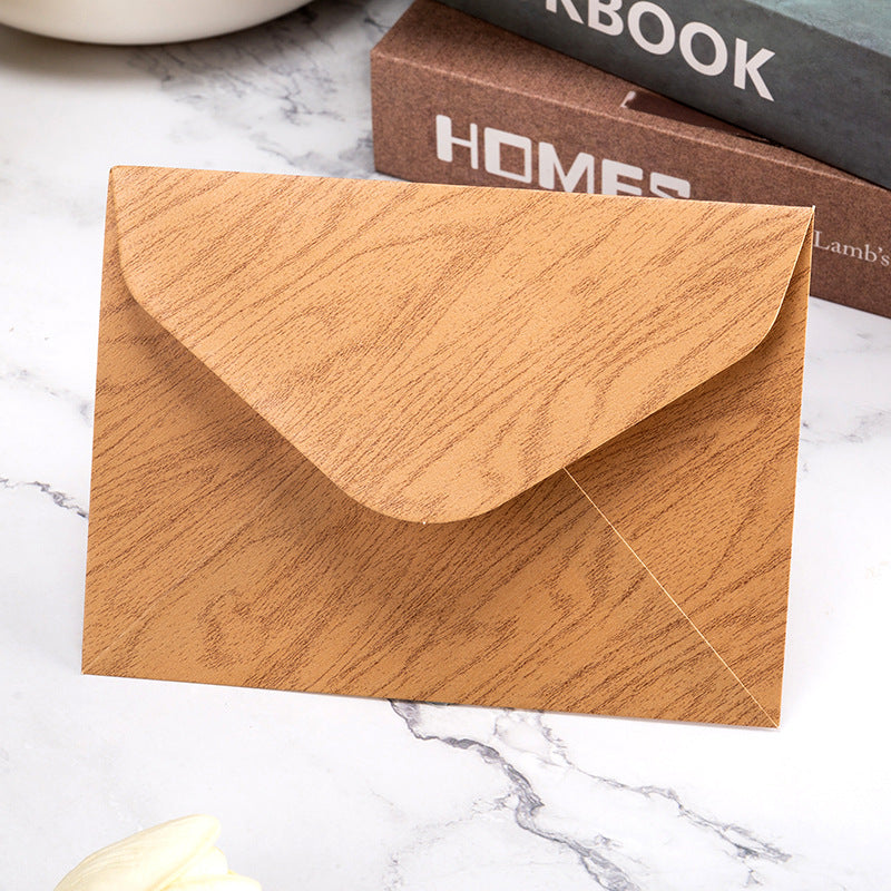 Vintage Textured Thank You Envelope With Wax Seal Style (MOQ=2)