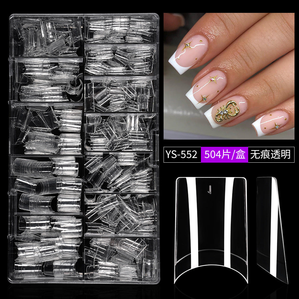 Custom Pro Collection: "Vivid Half-Cover" – Small Batch Custom Half-Cover Nail Tips