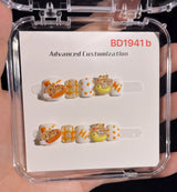 Sweet Cartoon Candy Kids Press On Nails Assorted Set