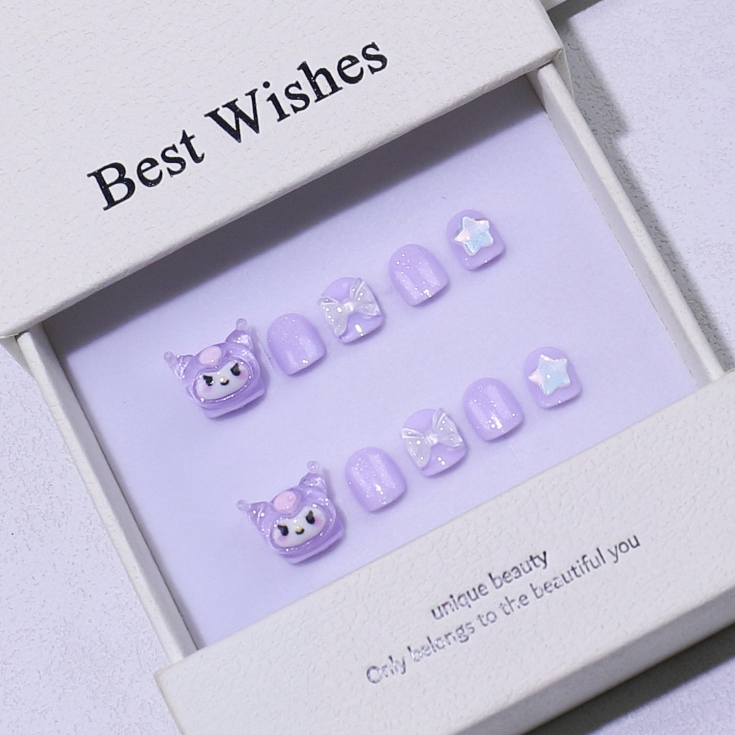 Children's special cute cartoon nail art 3-12 years old girls and children nail art film