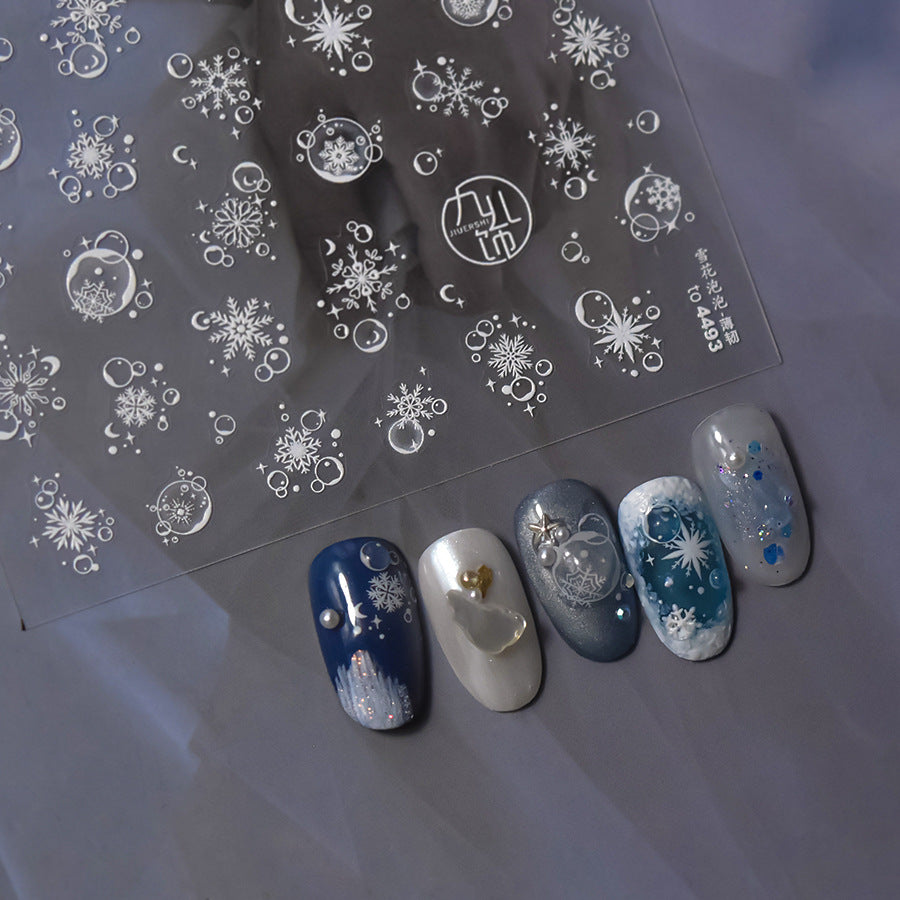365nails: "Acogedoras fiestas de invierno" – pegatinas para uñas