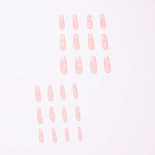 Idyllic Sunflower Wear Nail Art Finished Fake Nail Nail Patch Nail Patch Press on nail｜365nails