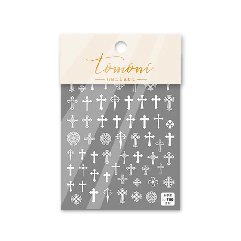 Gothic Crosses – Edgy Nail Art Accent Set